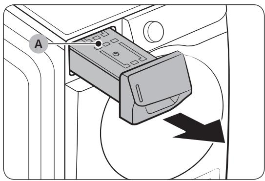 SAMSUNG WD72J5400AW - Réserveoir d'eau - 1