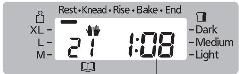 PANASONIC SD-ZD2010 - SD-ZF2010 - Starten Sie die Maschine Rest • Knead • Ri - 2