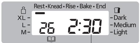 PANASONIC SD-ZD2010 - SD-ZF2010 - Starten Sie die Maschine Rest • Knead • Ri - 2