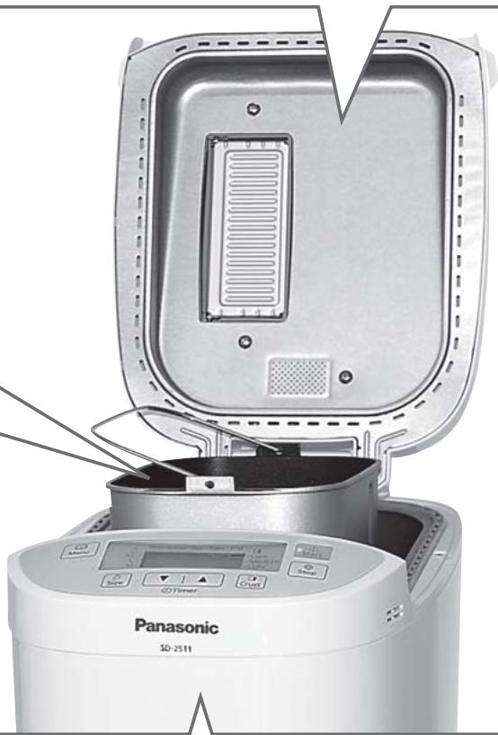 PANASONIC SD-ZD2010 - SD-ZF2010 - Tazas de masa madre - 3