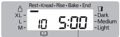 PANASONIC SD-ZD2010 - SD-ZF2010 - Starten Sie die Maschine Rest • Knead • Ri - 2