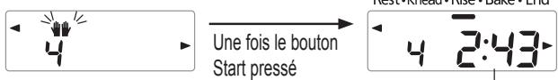 PANASONIC SD-ZD2010 - SD-ZF2010 - Ajoutez les ingrédients supplémentaires lorsque le signal sonore retentit, puis appuyez de nouveau sur le 'Start' (Marche). - 1