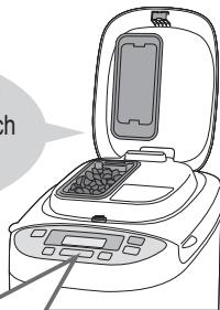 PANASONIC SD-ZD2010 - SD-ZF2010 - Hinzugeben von zusätzlichen Zutaten zum Brot oder Teig - 1