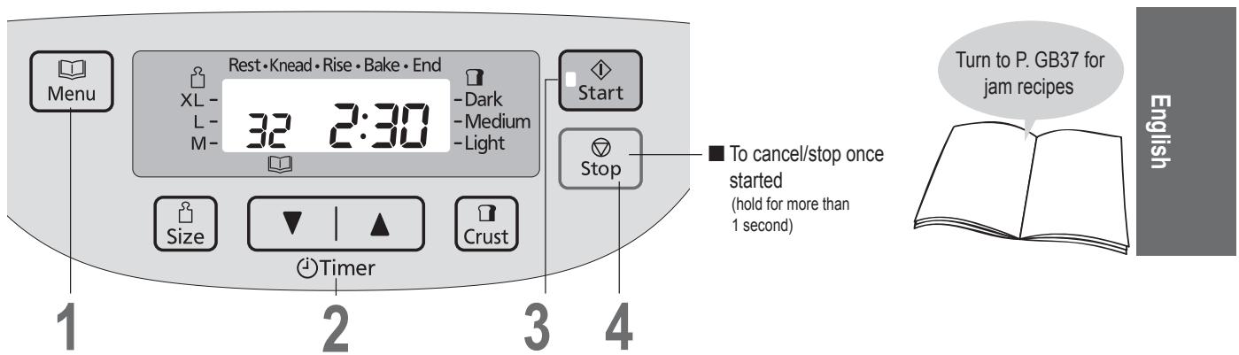 PANASONIC SD-ZD2010 - SD-ZF2010 - Making Jam - 1