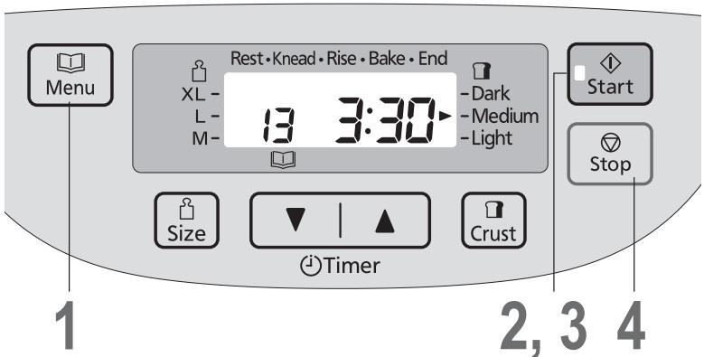 PANASONIC SD-ZD2010 - SD-ZF2010 - Cocer Brioche - 1