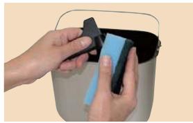 PANASONIC SD-BH104 - Bread pan &amp; kneading blade - 1