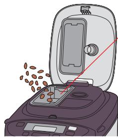 PANASONIC SD-BH104 - Brot mit zusätzlichen Zutaten Backen (S. 48) - 1
