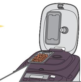 PANASONIC SD-BH104 - Aggiunta di ulteriori ingredienti al pane o all'imposto - 1