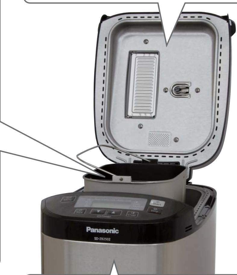 PANASONIC SD-BH104 - Aperture per la fuoriuscita del vapore - 2