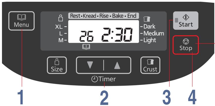 PANASONIC SD-BH104 - Take care! It's hot! - 1