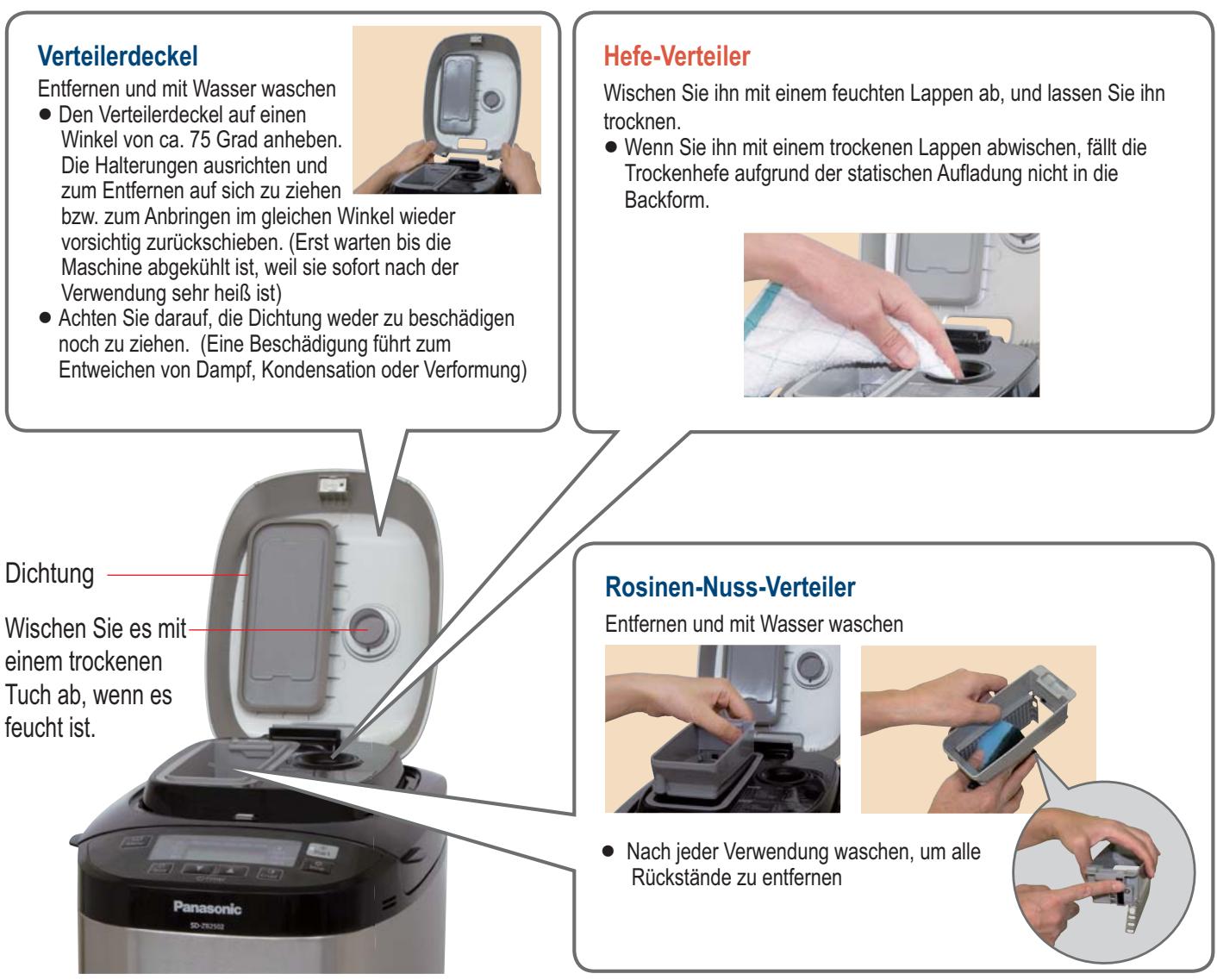 PANASONIC SD-BH104 - Pflege & Reinigung - 1