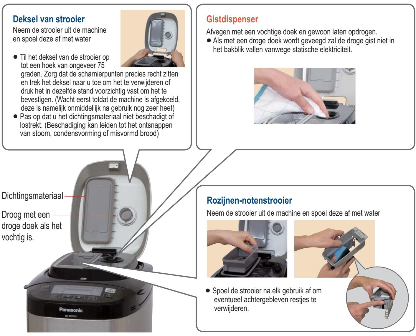 PANASONIC SD-BH104 - Onderhoud &amp; Reiniging - 1