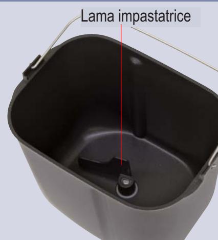 PANASONIC SD-BH104 - Porre gli ingredienti nel cestello del pane - 1