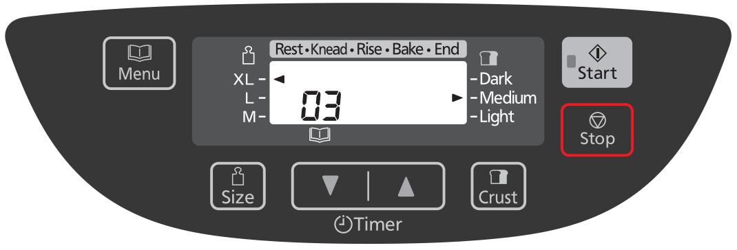 PANASONIC SD-BH104 - When adding extra ingredients - 1