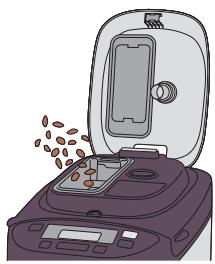 PANASONIC SD-BH104 - Trockene Zutaten, unlosliche Zutaten - 1