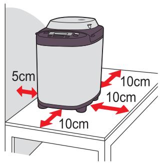 PANASONIC SD-BH104 - N'utilisez pas l'appareil aux endroits suivants. - 1