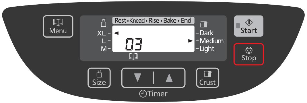 PANASONIC SD-BH104 - Aggiunta di ulteriori ingredienti - 1
