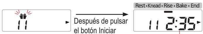 PANASONIC SD-BH104 - Añada la mantequilla adicional cuando se oiga el pitido y pulse otra vez el botón Iniciar - 1