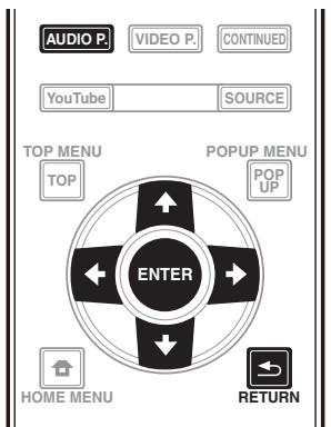 PIONEER UDP-LX800 - De audio-/video-opties instellen De audio-opties wijzigen - 1
