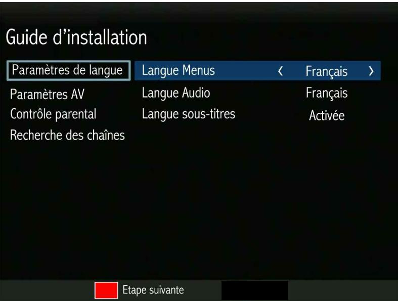 OPTEX ORS9989HD - RECHERCHE AUTOMATIQUE DES CHAINES - 1