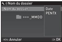 PENTAX K-1 MII  -  K-1 MARK II - Nom du dossier - 3