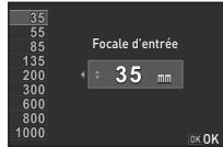 PENTAX K-1 MII  -  K-1 MARK II - Utilizez  pour regler la distance de focale. - 1