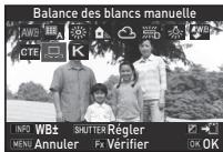 PENTAX K-1 MII  -  K-1 MARK II - Réglage manuel de la balance des blancs - 1