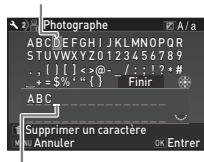 PENTAX K-1 MII  -  K-1 MARK II - Réglage des informations sur le copyright - 2