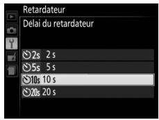NIKON D850 - Délai d'extinction auto. - 2