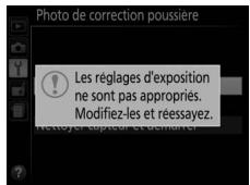 NIKON D850 - Acquérez les données de référence de correction de la poussière. - 1