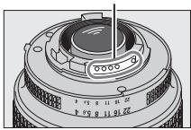 NIKON D850 - Reconnaitre les objectifs à microprocesseur et de type d, e et g - 1