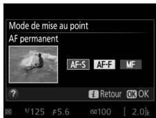 NIKON D850 - Choisissez une option de mise au point. - 2