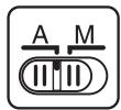NIKON D850 - Commutateurs a-m, m/a-m, a/m-m et VR (réduction de vibration) - 1