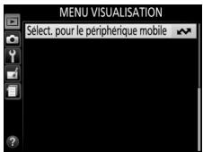 NIKON D850 - Choisissez select. pour le périphérique mobile. - 1
