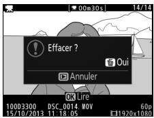 NIKON D850 - Suppression des vidéos indésirables - 1