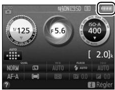 NIKON D850 - Niveau de charge de l'accumulateur - 1