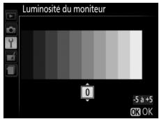 NIKON D850 - Luminosité du moniteur - 1