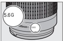 NIKON D850 - Reconnaitre les objectifs à microprocesseur et de type d, e et g - 2