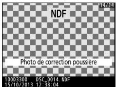 NIKON D850 - Données de référence de correction de la poussière - 1