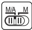 NIKON D850 - Commutateurs a-m, m/a-m, a/m-m et VR (réduction de vibration) - 2