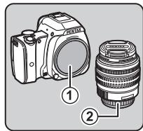 PENTAX 645Z - Montage d'un objectif - 1