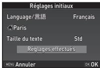 PENTAX 645Z - Utilisez ▲▼◀▶ pour sélectionner la langue voulue et appuyez sur OK. - 4