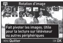 PENTAX 645Z - Éléments de la palette du mode de lecture - 1
