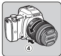 PENTAX 645Z - Pour retirer l'objectif - 1