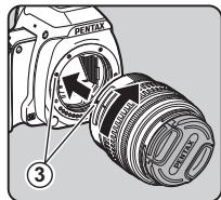 PENTAX 645Z - Montage d'un objectif - 2