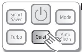 SAMSUNG WIND FREE - Utilisation de la fonction quiet - 1