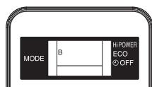 TOSHIBA RAS-4M27S3AV-E - Nastavenie dial'kového ovládača B. - 2