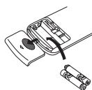 TOSHIBA RAS-4M27S3AV-E - Resetiranje daljinskega upravljalnika - 4