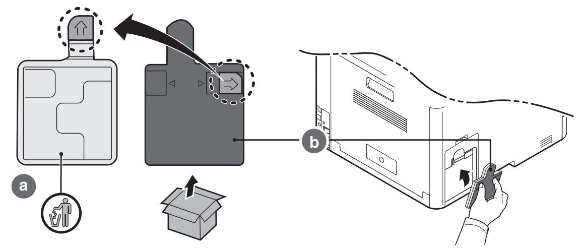 SAMSUNG SL-M4530ND - Remplacement du récapuérateur de toner - 2