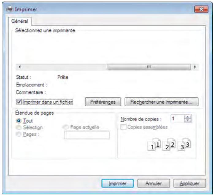 SAMSUNG PROXPRESS M4580FX - Fonctions d'impression - 1